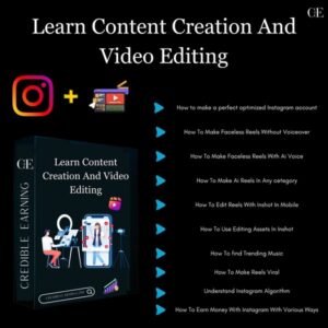 Learn Video Editing And Content Creation